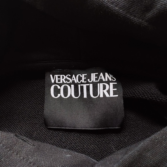 Authentic Versace couture jeans black and gold hoodie - Picture 2 of 3